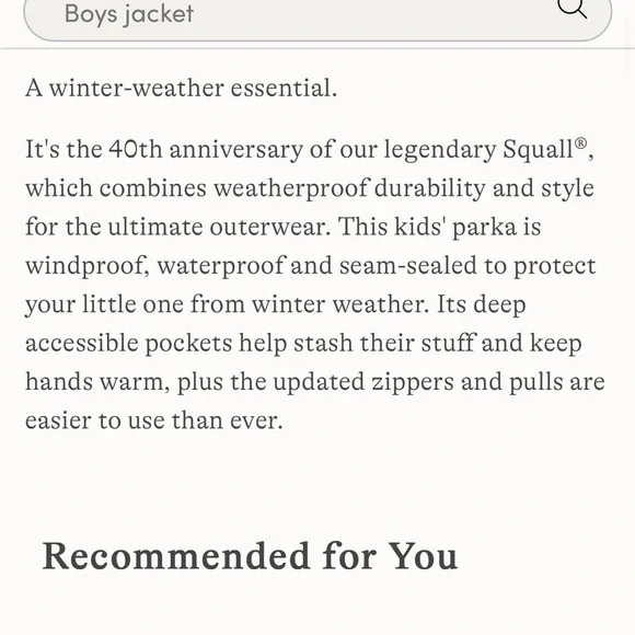 Kids Squall Waterproof Insulated Winter Parka